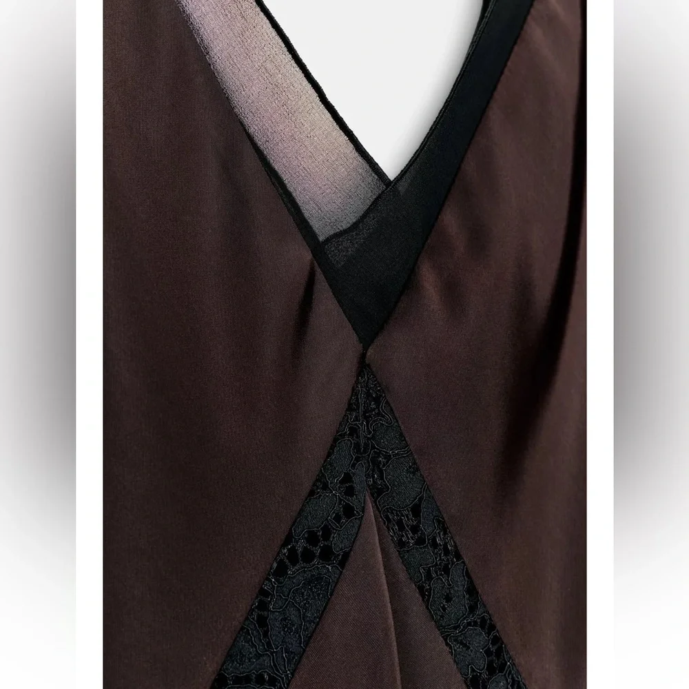 New Zara satin lace dress - Picture 7 of 7